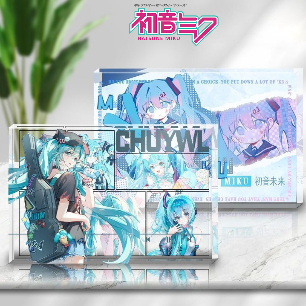 Cosplay Anime Boy - Hatsune Miku Anime Merch Photo Frame