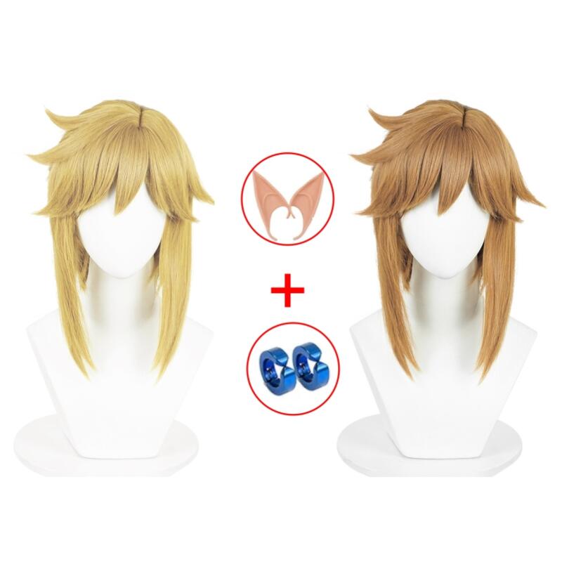 Anime Cosplay Link - Anime Link Cosplay Wigs Princess Blonde