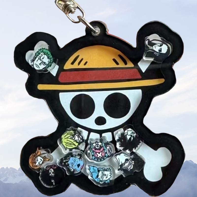 One Piece keychain Luffy straw - One Piece Straw Hat recensie en prijs
