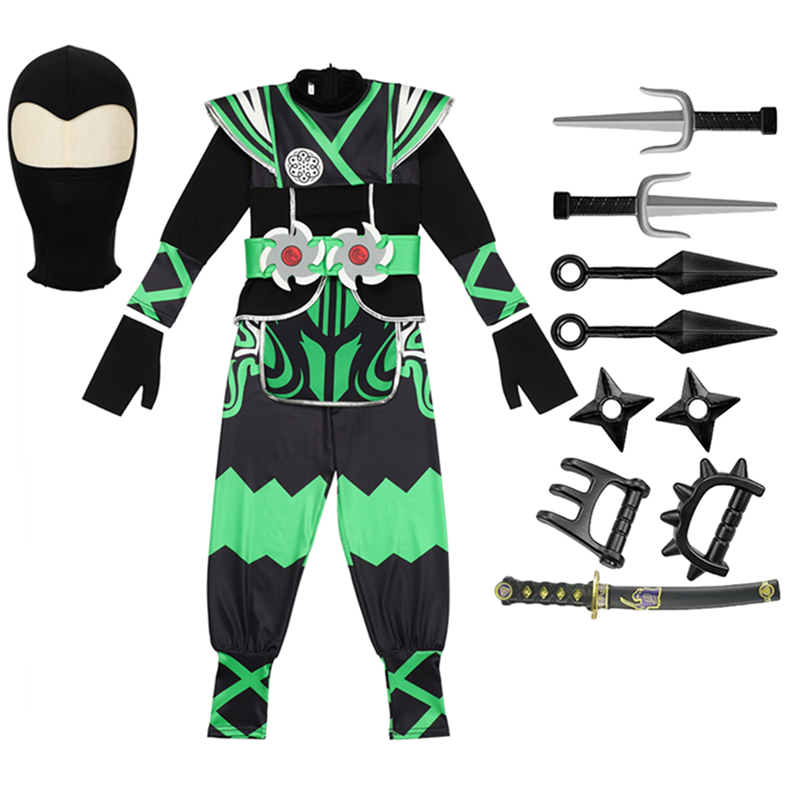 Japanese Ninja Costume Set for - Cosplay Anime Boy recensie en prijs