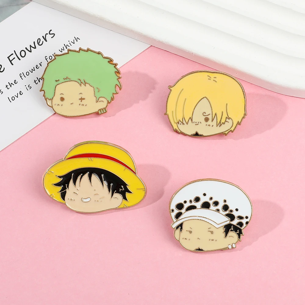 4 Pcs Anime Character Brooch S - Anime Cosplay One Piece recensie en prijs