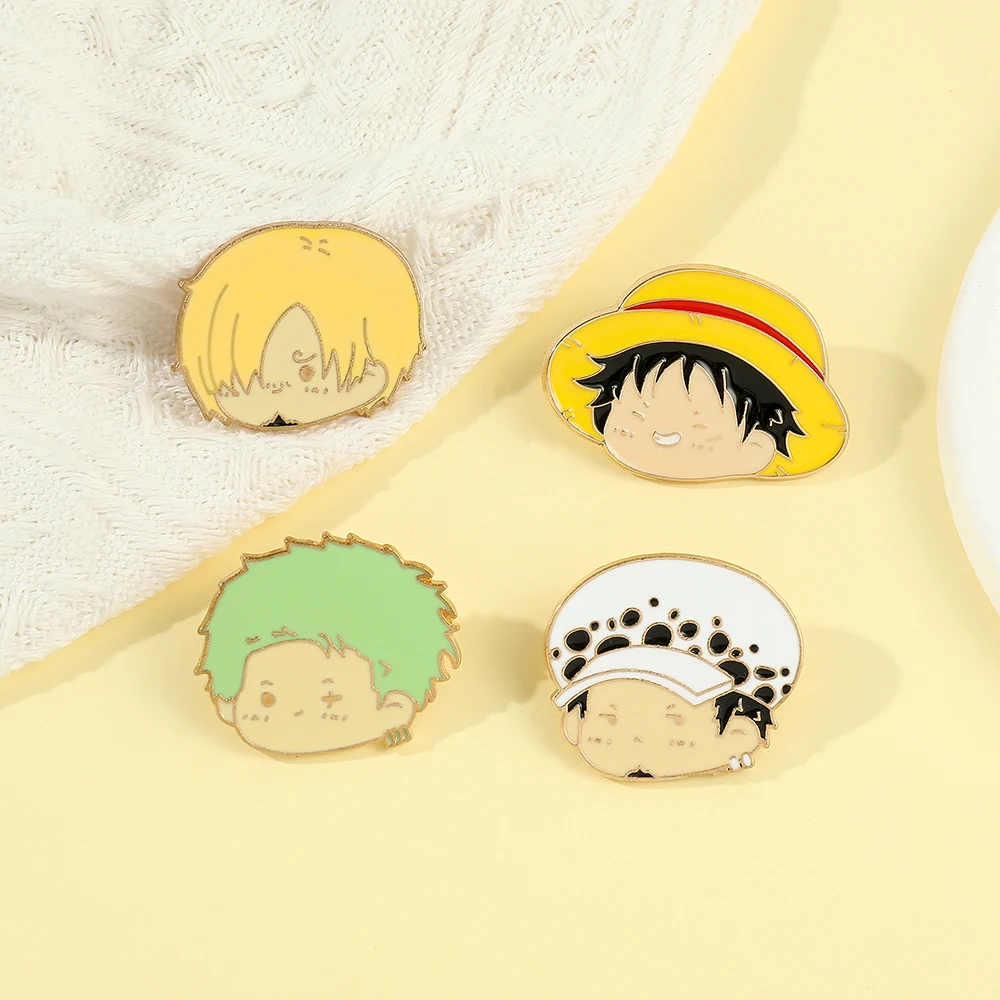 4 Pcs Anime Character Brooch S - Anime Cosplay One Piece recensie en prijs