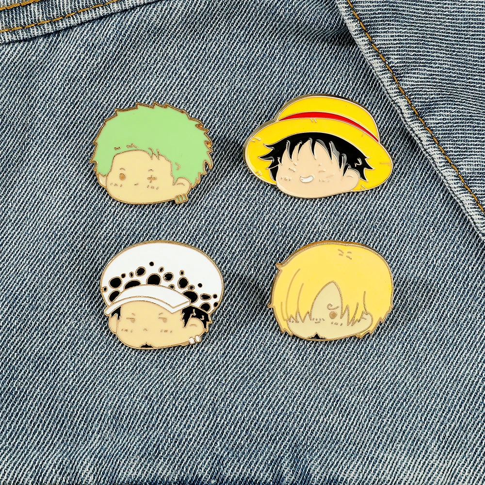 4 Pcs Anime Character Brooch S - Anime Cosplay One Piece recensie en prijs