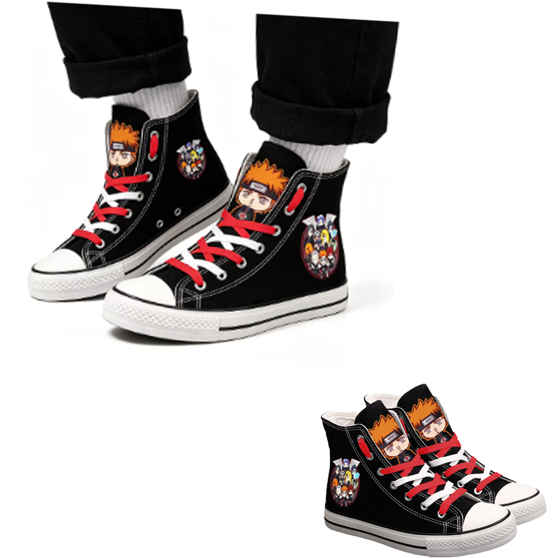 Naruto Uzumaki High-Top Canvas - Anime Cosplay Girl Ideas recensie en prijs