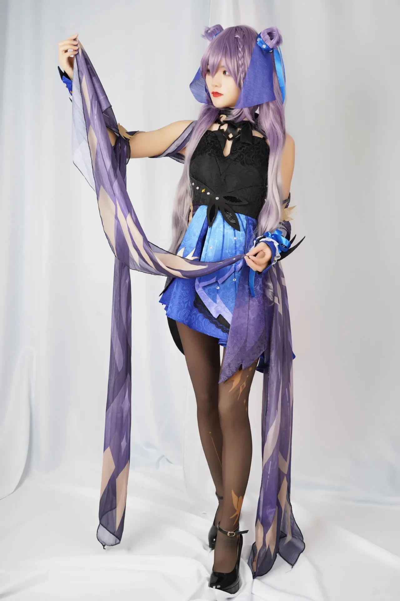 Genshin Impact Keqing Opulent  - Anime Cosplay Japanese recensie en prijs