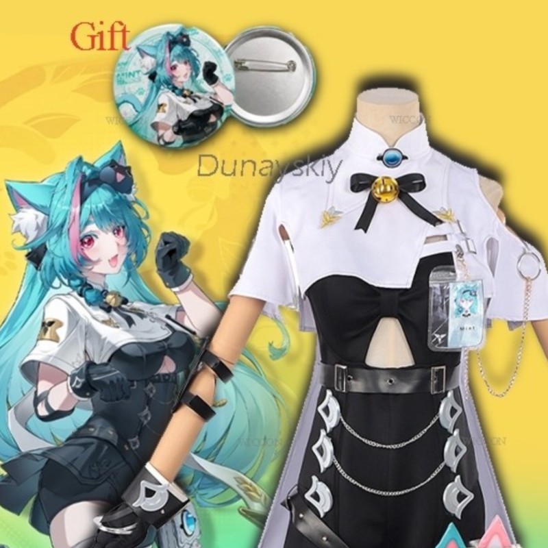 Fantasias NTE Mint Neverness T - Anime Cosplay Japanese recensie en prijs