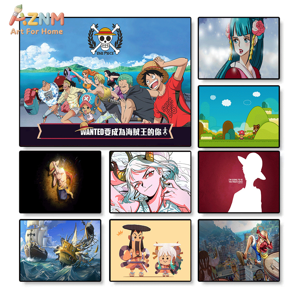 AZNM One Piece Anime Canvas Wa - One Piece Straw Hat recensie en prijs
