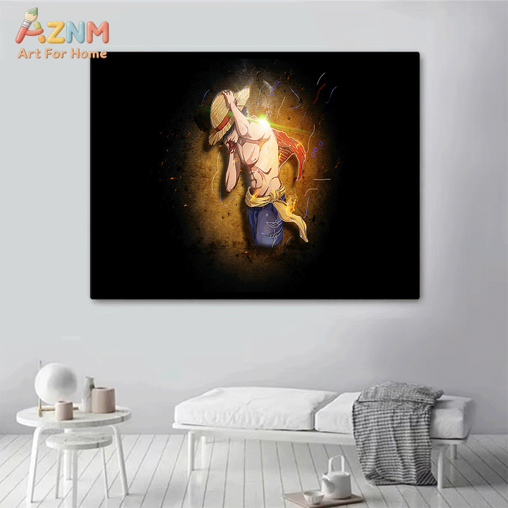 AZNM One Piece Anime Canvas Wa - One Piece Straw Hat recensie en prijs