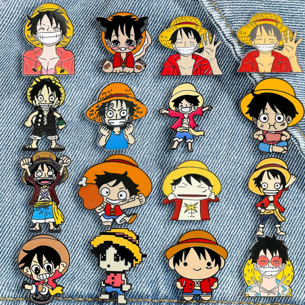 16 Pcs Cartoon Character Brooc - Anime Cosplay One Piece recensie en prijs