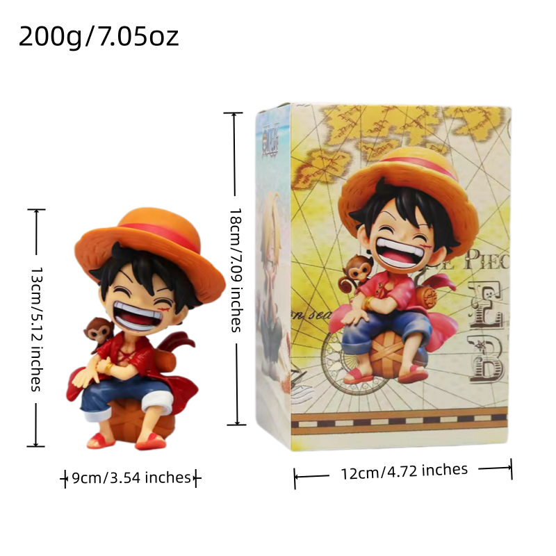 One Piece Chibi Luffy Zoro San - One Piece Straw Hat recensie en prijs