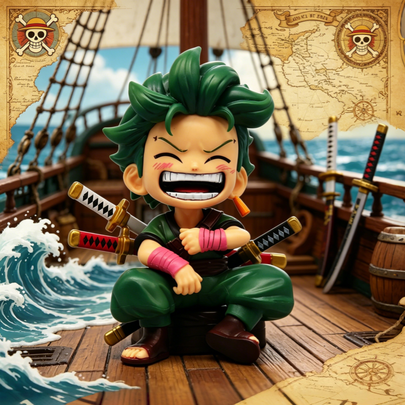 One Piece Chibi Luffy Zoro San - One Piece Straw Hat recensie en prijs
