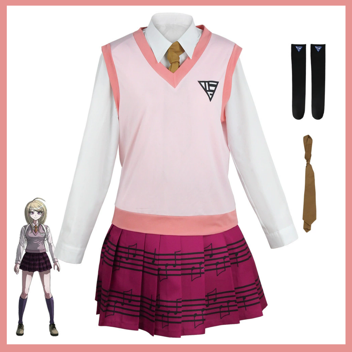 Anime Game Kaede Akamatsu Cosp - Cosplay Korean Anime recensie en prijs