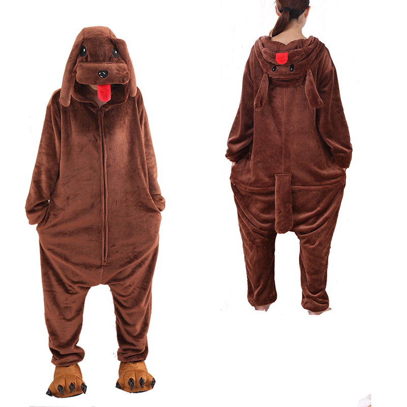 Soft Teddy Dog Pajamas Kigurum - Anime Cosplay One Piece recensie en prijs