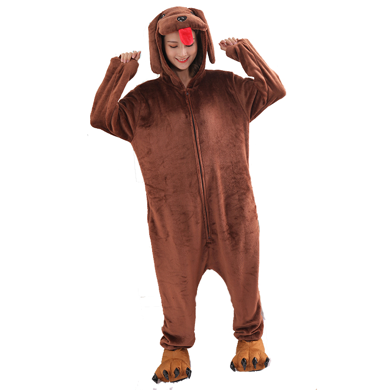Soft Teddy Dog Pajamas Kigurum - Anime Cosplay One Piece recensie en prijs