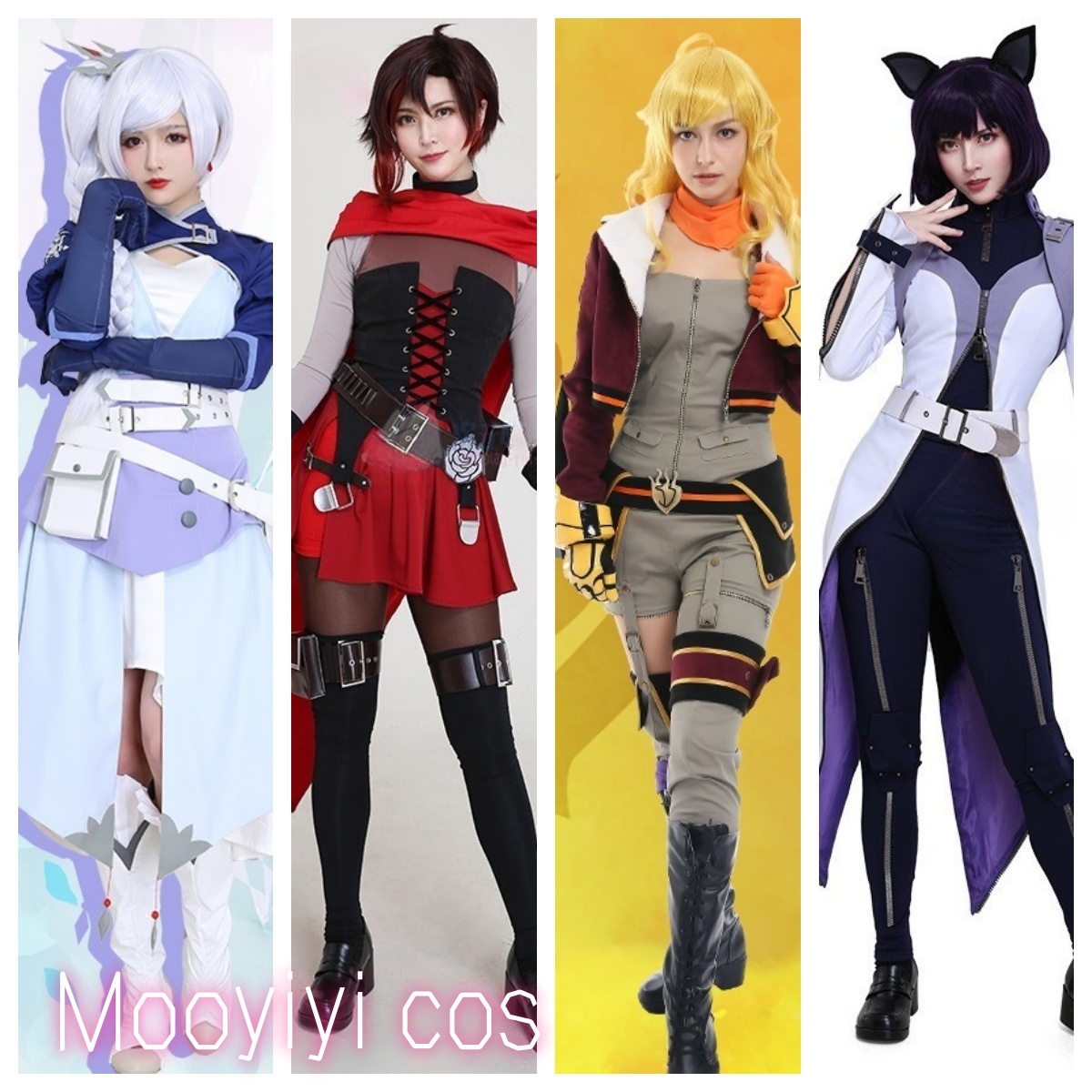 Mooyiyi cos New Weiss/Ruby/Yan - Anime Yang Cosplay recensie en prijs