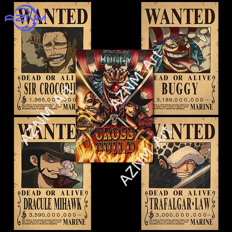 Borderless One Piece Wanted Po - One Piece Straw Hat recensie en prijs