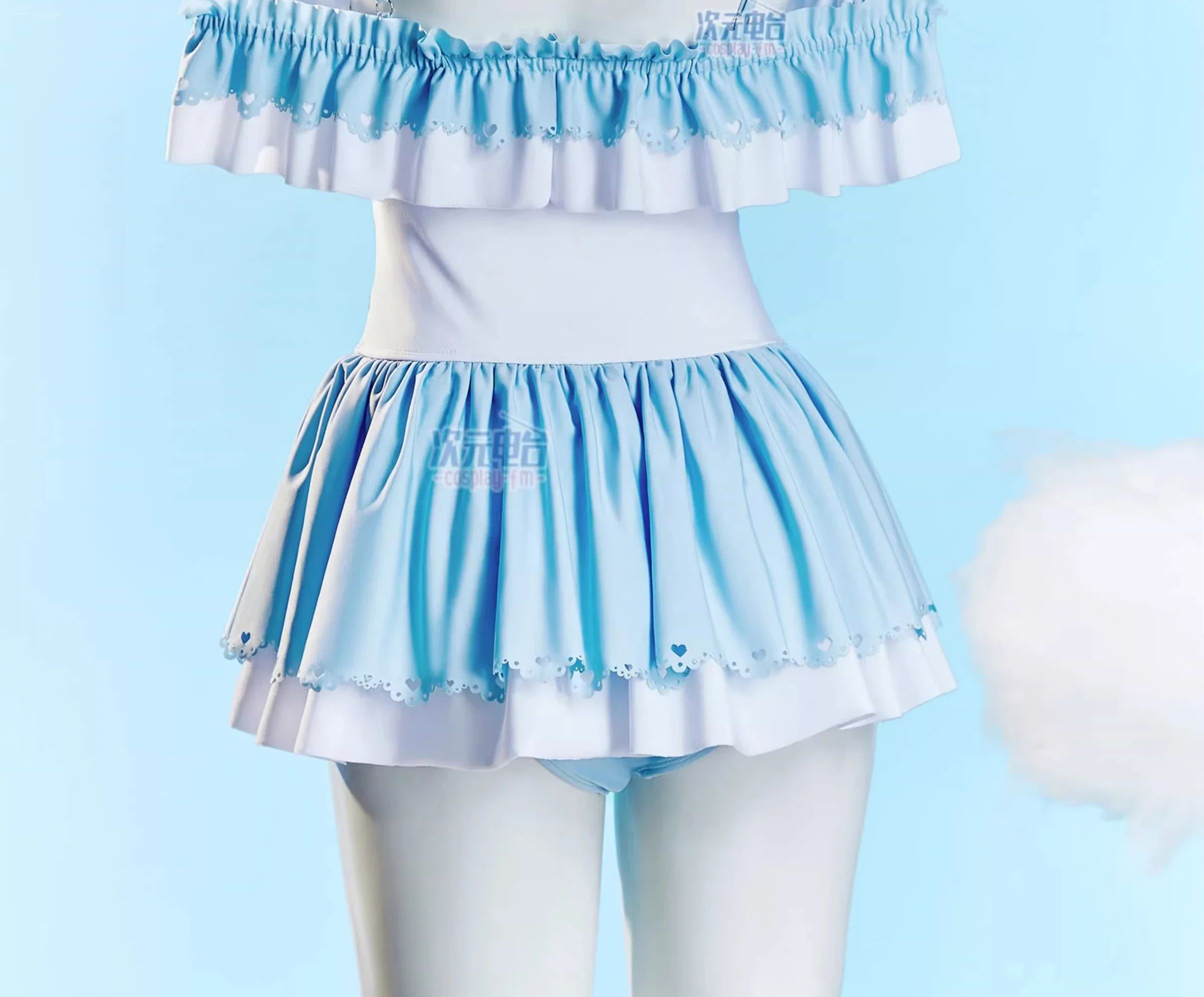 Cinnamoroll cosplay costume Cu - Anime Cosplay One Piece recensie en prijs
