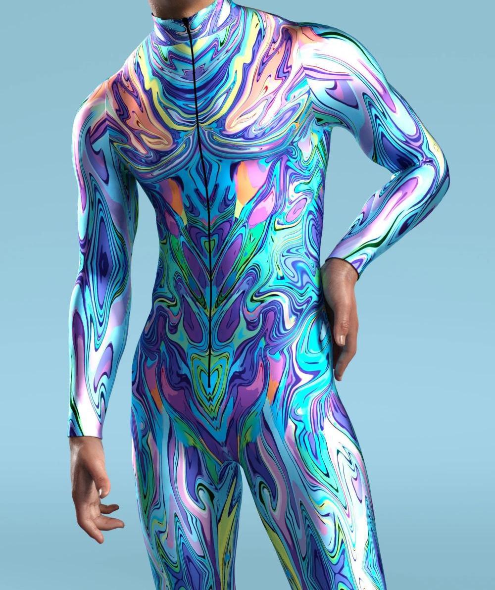 CyberPunk Jumpsuit Cool Colore - Anime Cosplay Drawing recensie en prijs
