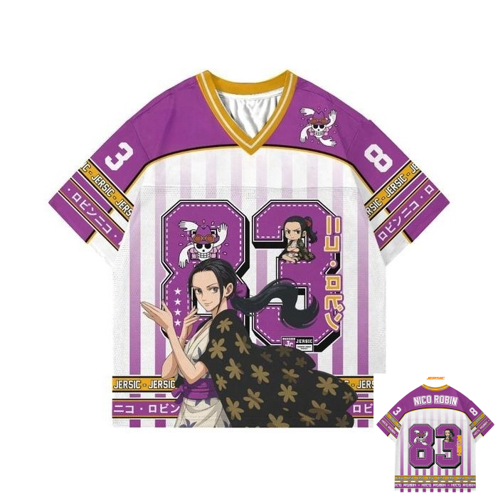 83 Jersey One Piece Nico Robin - Cosplay Korean Anime recensie en prijs