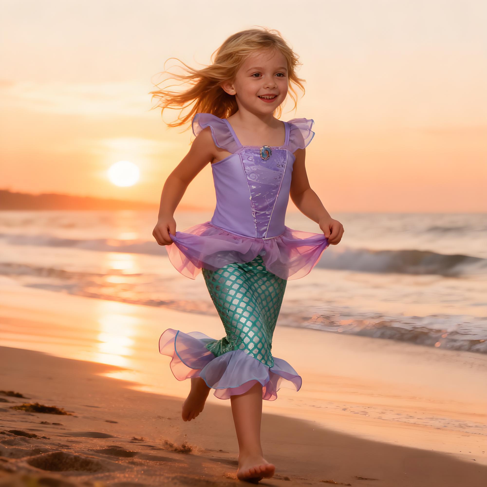 Summer Mermaid Birthday Party  - Anime Cosplay Little Girl recensie en prijs