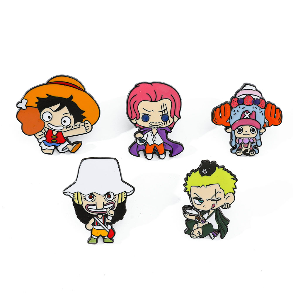 5 Pcs Creative anime Brooch Ha - Anime Cosplay One Piece recensie en prijs