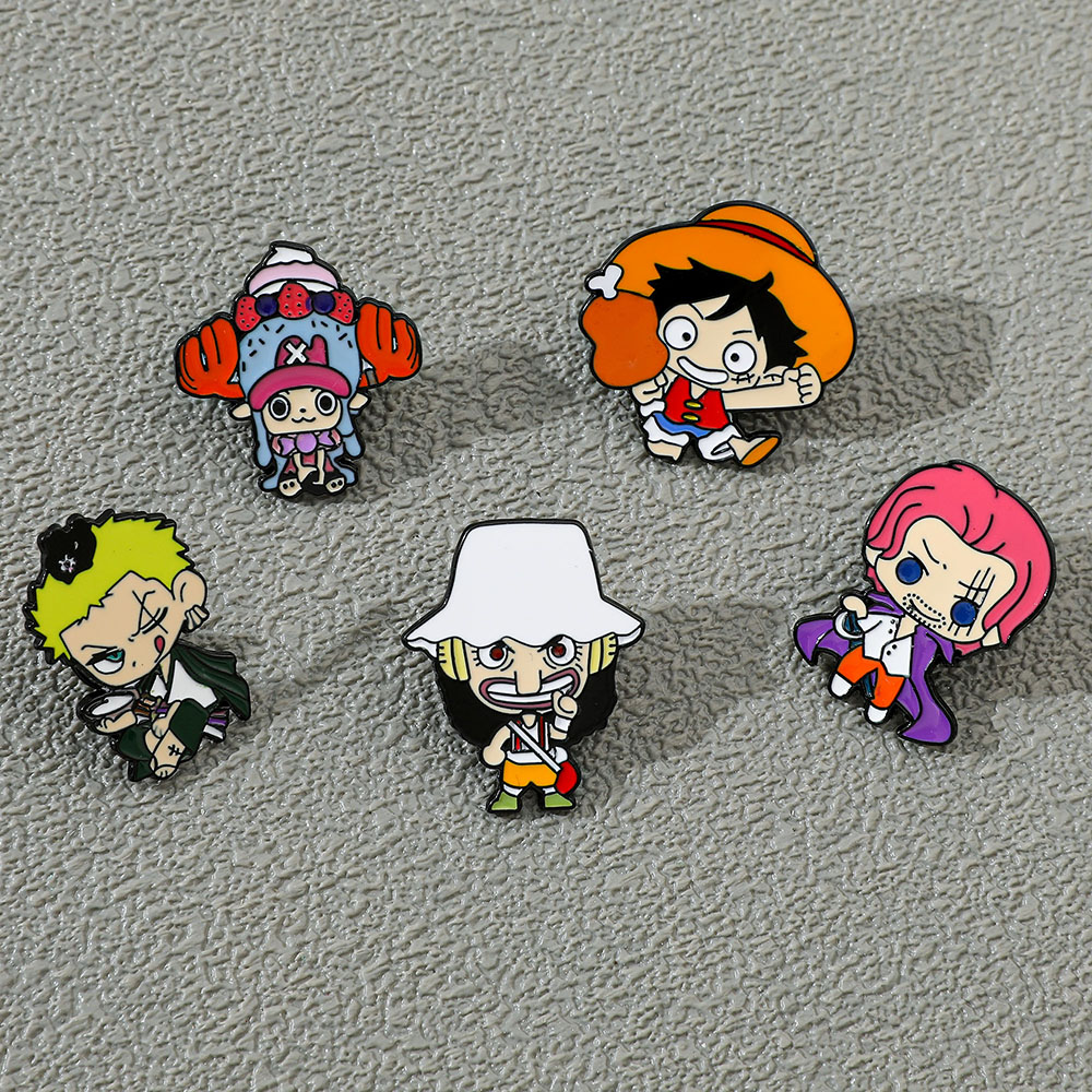 5 Pcs Creative anime Brooch Ha - Anime Cosplay One Piece recensie en prijs