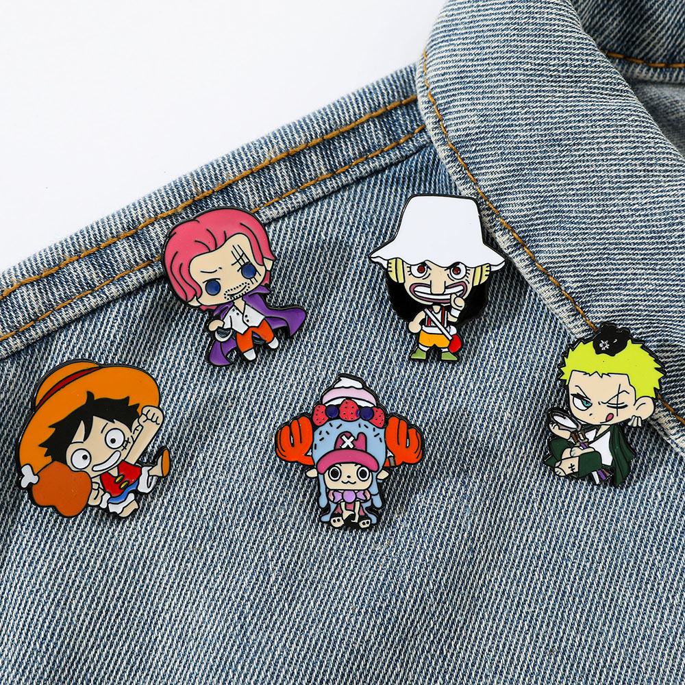 5 Pcs Creative anime Brooch Ha - Anime Cosplay One Piece recensie en prijs