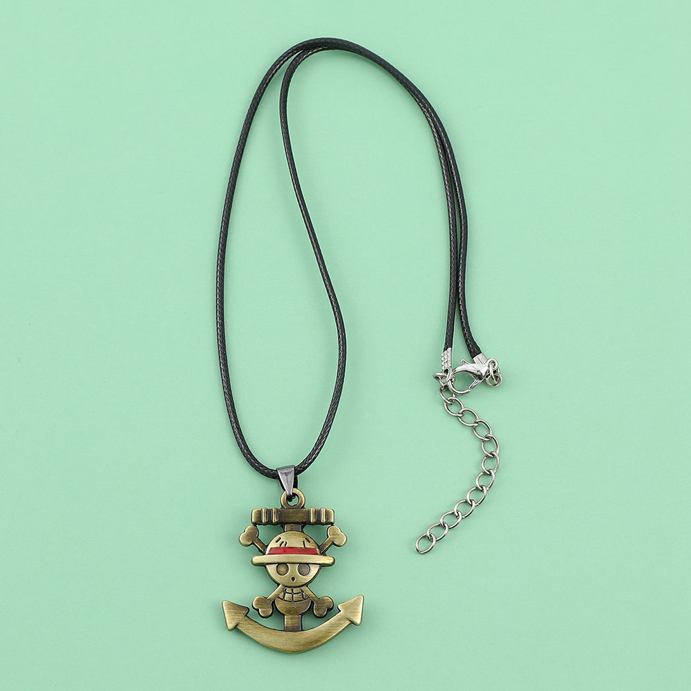 One Piece Skull Logo Necklace  - Anime Cosplay One Piece recensie en prijs
