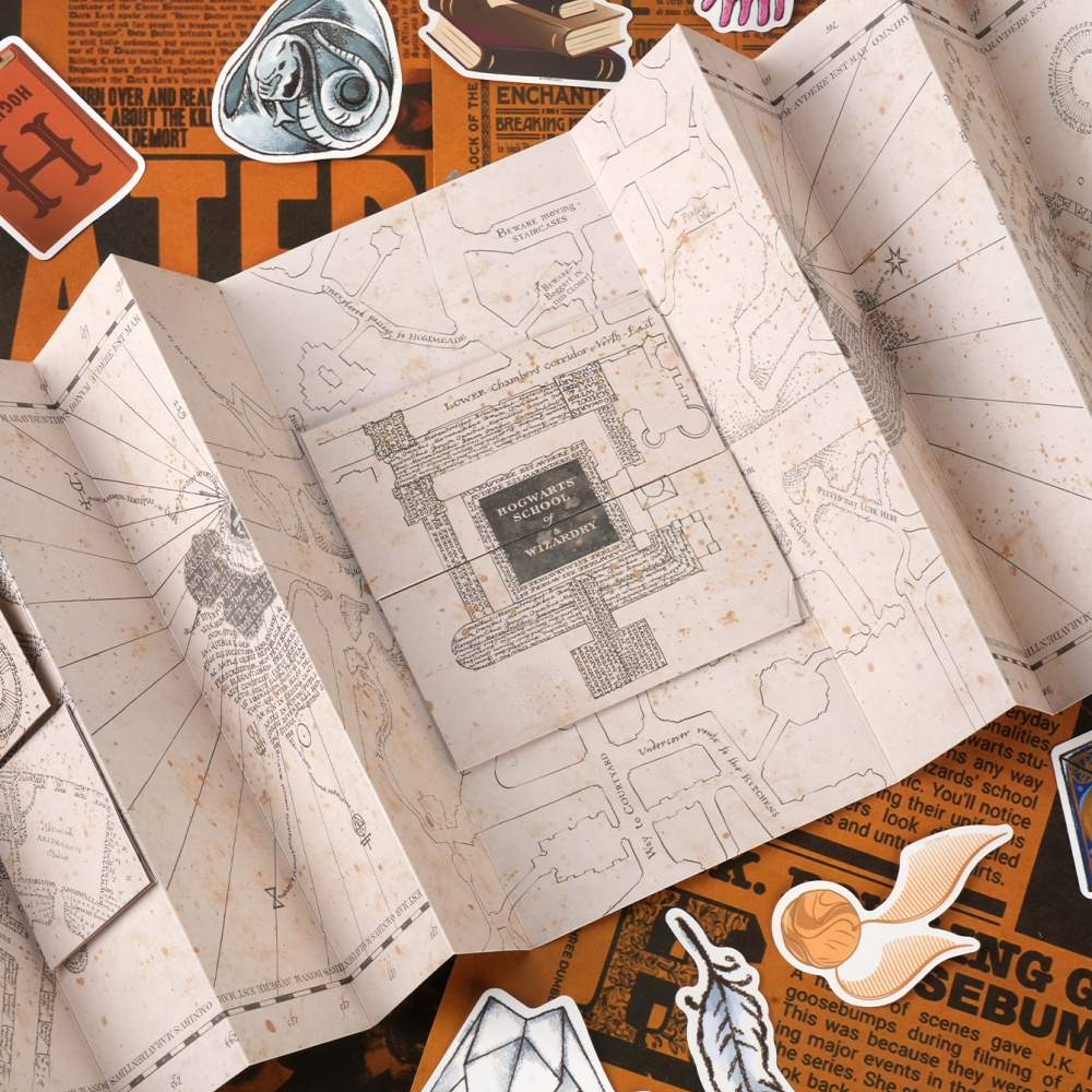 1PC Map Of The Marauder's Scho - Anime Cosplay Props recensie en prijs